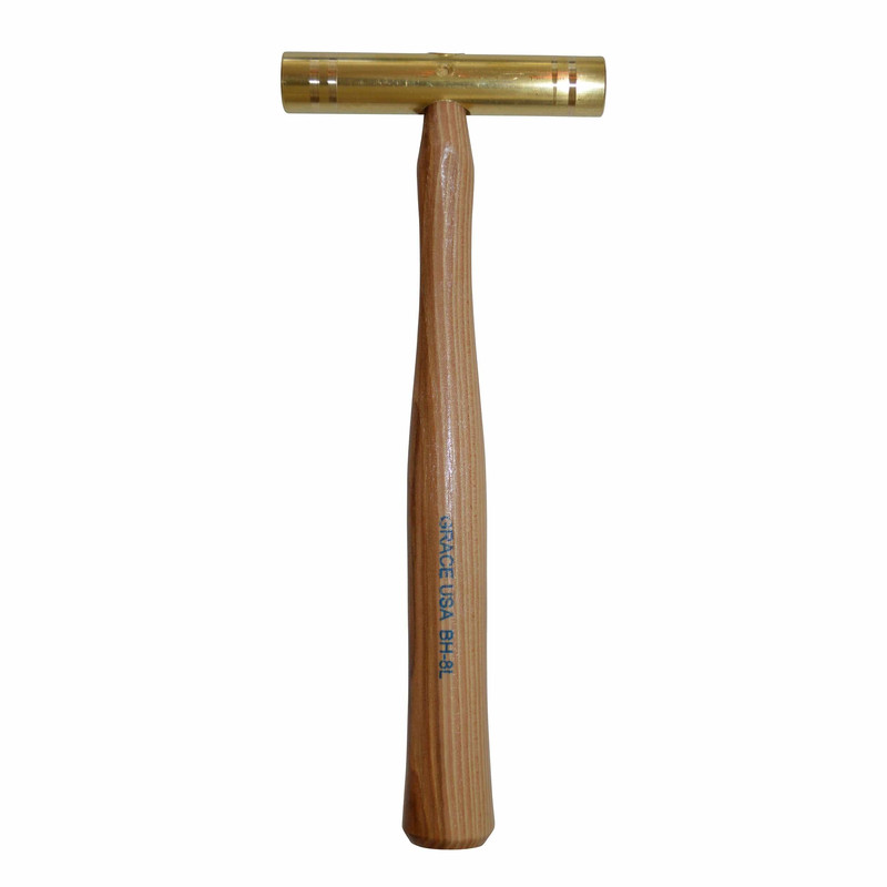 8 ounce Long Brass Hammer